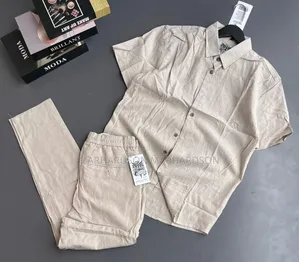 Classy Linen Unisex Two Piece