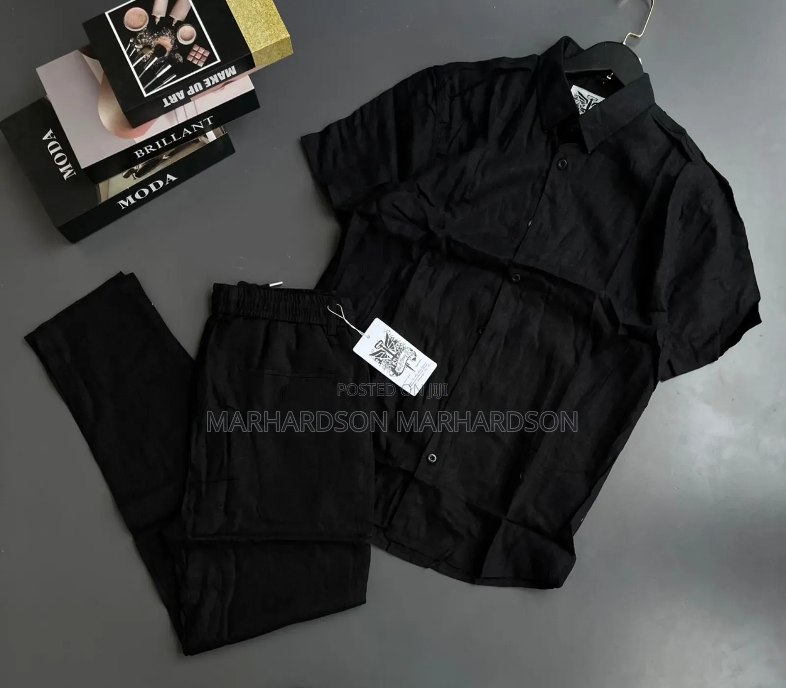 Classy Linen Unisex Two Piece