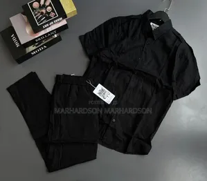 Classy Linen Unisex Two Piece