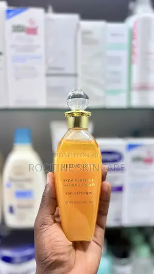 Jehdat Gold Snow White Extra Whitening Oil for Uneven Skin