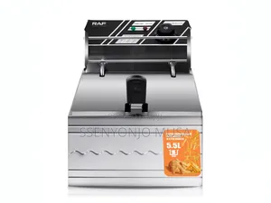 Raf 6l Deep Fryer - 2500w, Stainless Steel, 3 Year Warranty-