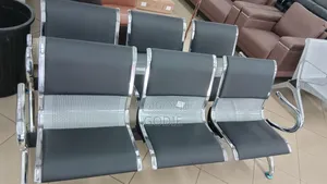 3-Seater Cushioned Waiting Chair,
