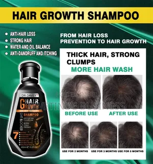 Anti - Hairloss Shampoo With DHT Blocker and Biotin Oil