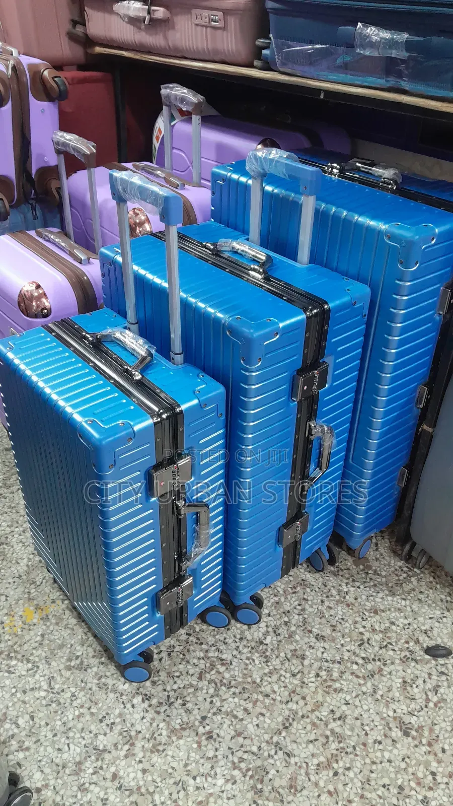 Dfavours 3pcs Rock Suitcases