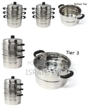 26cm 3 Tier Stainless Steel Soup Pot Steamer Dual-Purpose for Boiling