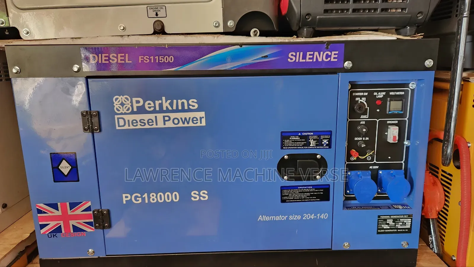 Single Phase Diesel Generator 10kva Perkins
