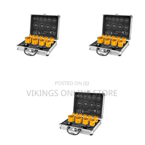 Ingco Bi-Metal Hole Saw Set 12pcs - Silver / Orange