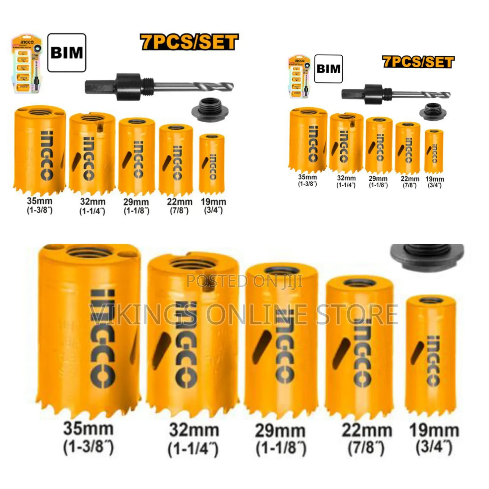Ingco Bi-Metal Hole Saw Set