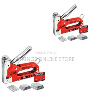 Ingco Staple Gun for Wood 4 in 1 Heavy Duty Stapler Gun With Staples