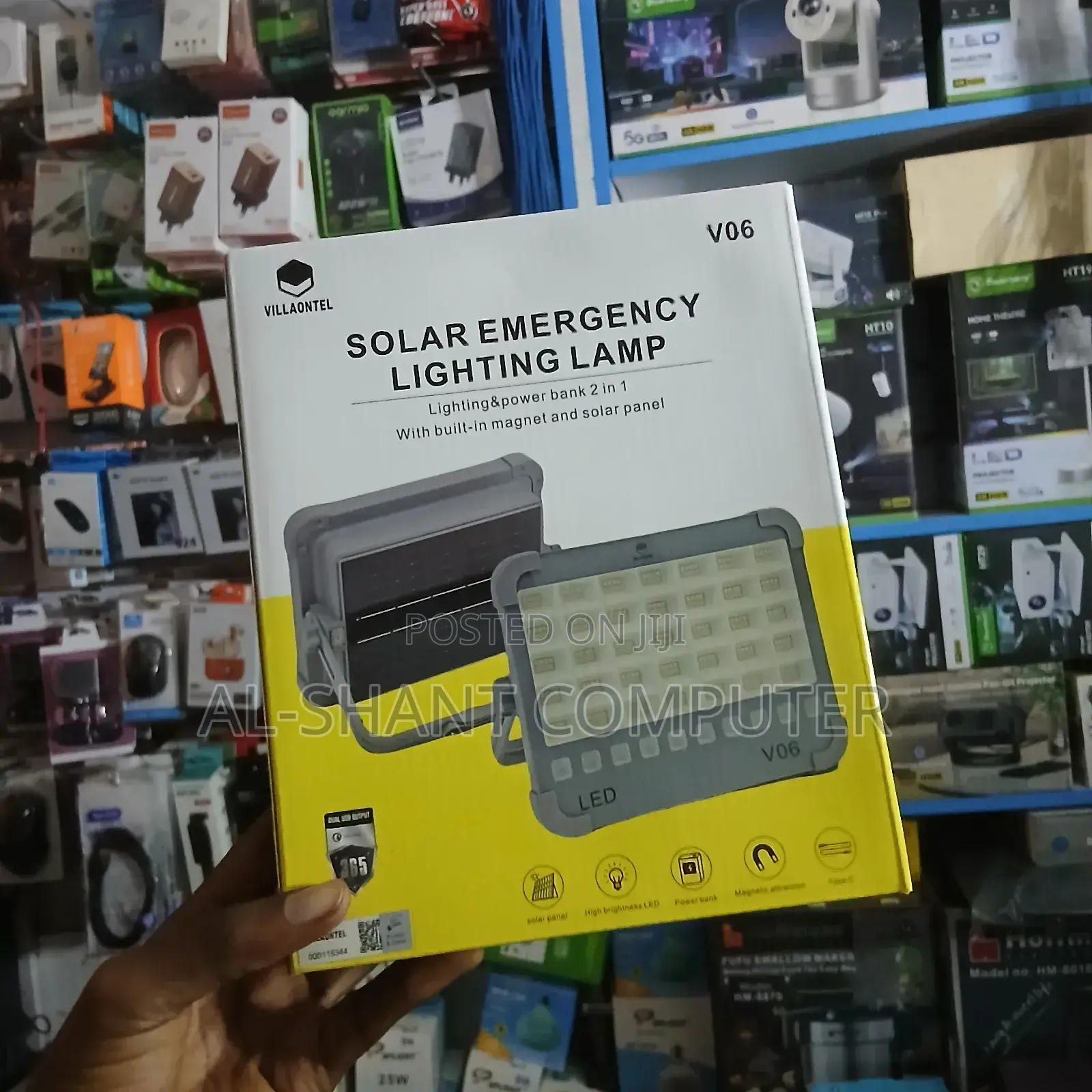 Villaontel Solar Emergency Lighting Lamp