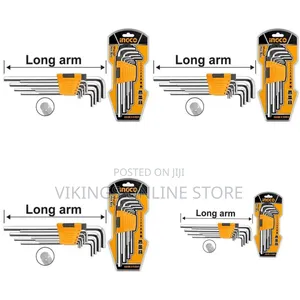 Ingco Hhk11091 - Hex Key - Orange