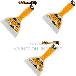 Ingco Putty Trowel Scraper 5 Inch Carbon Steel Blade Hput Ing-H