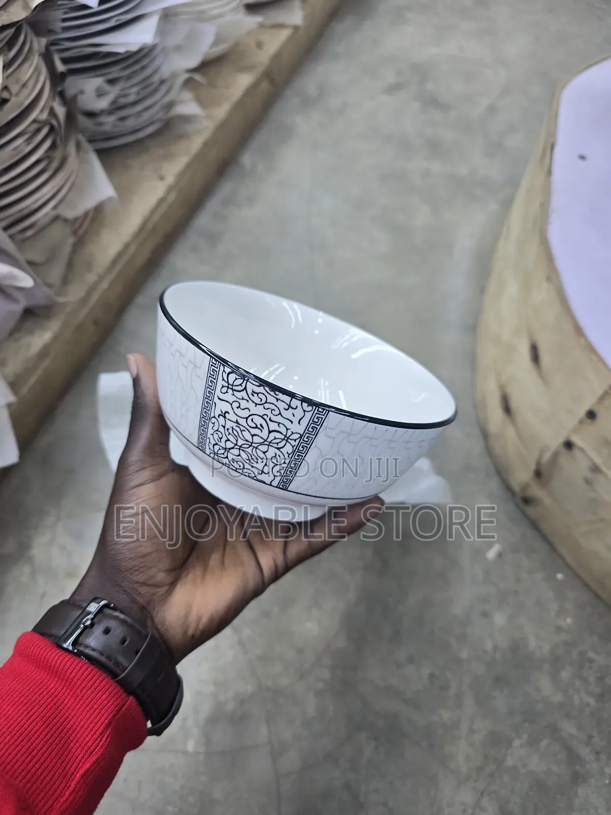 Ceramic Dinner Soup Bowls 6pcs