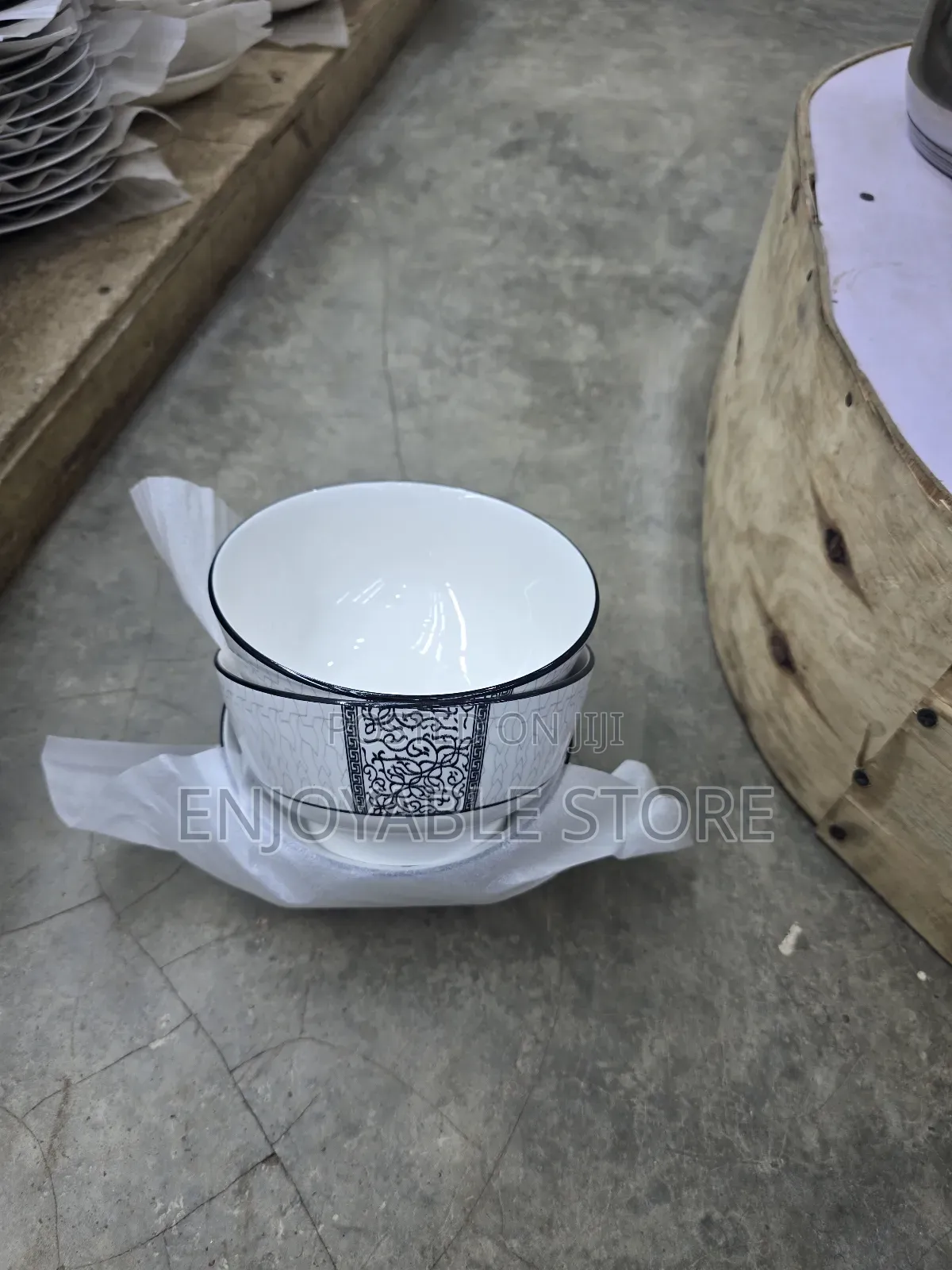 Ceramic Dinner Soup Bowls 6pcs