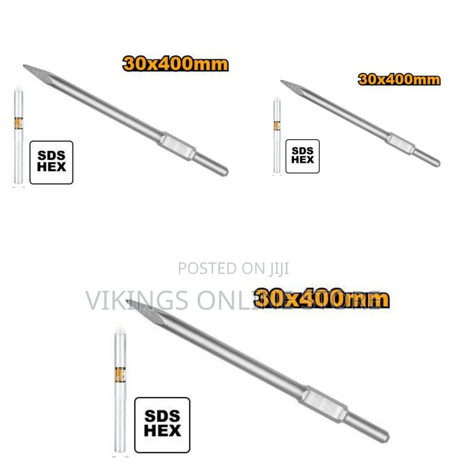 Ingco DBC - Hex Chisel - Orange