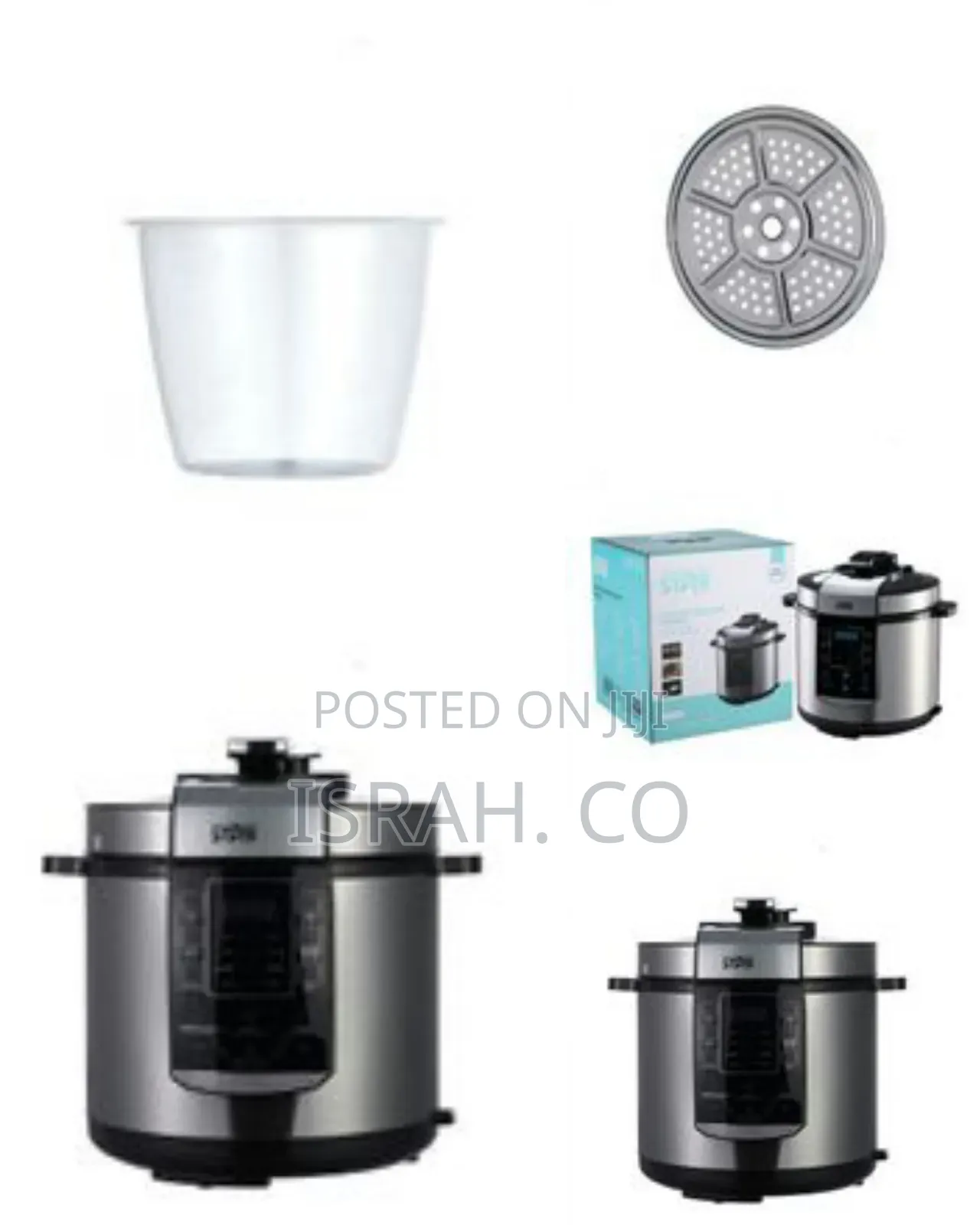 Winningstar 6l Multi-Functional Electric Rice/ Pressure Cooker