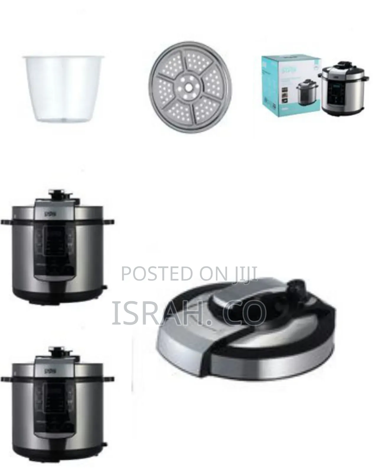 Winningstar 6l Multi-Functional Electric Rice/ Pressure Cooker