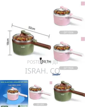 Sonifer 1.2l 2 Gears Stainless Steel Soup Noodle Pot Mini Skillet