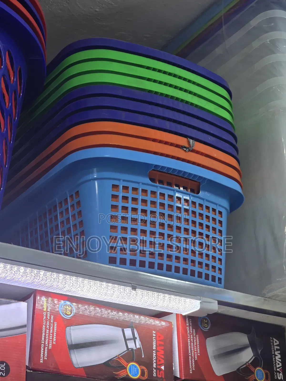 Plastic Mesh Basket Organizer