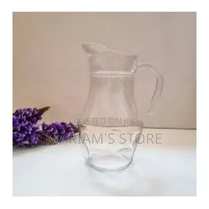 Classic Glass Water Juice Jug 1l - Clear