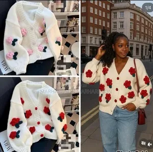 Unique Classy Women Floral Sweaters