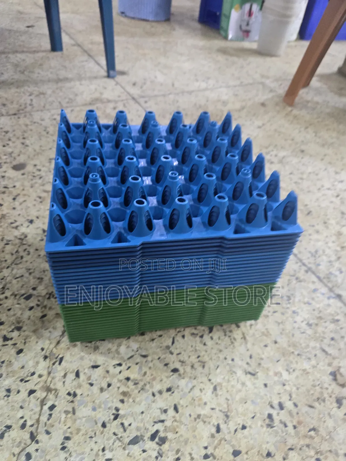 60pcs Plastic Egg Trays