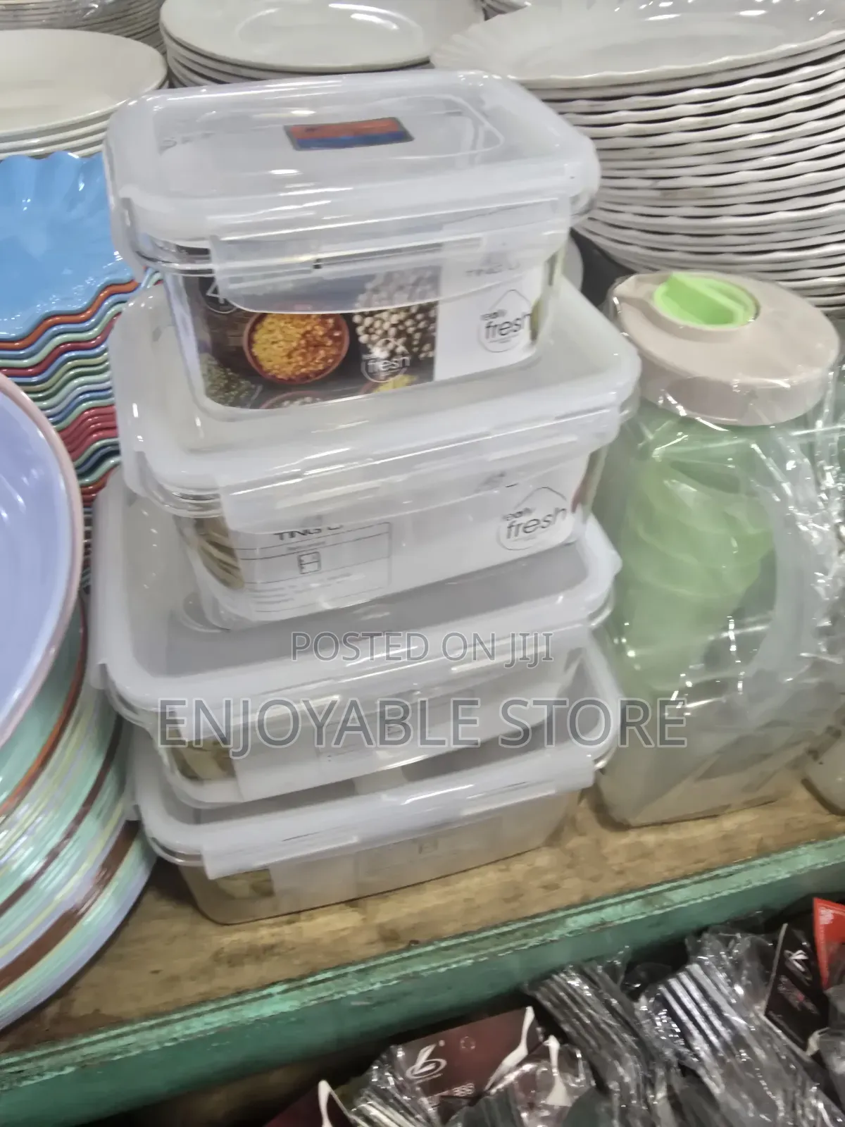 Sealed Storage Food Containers 4pcs