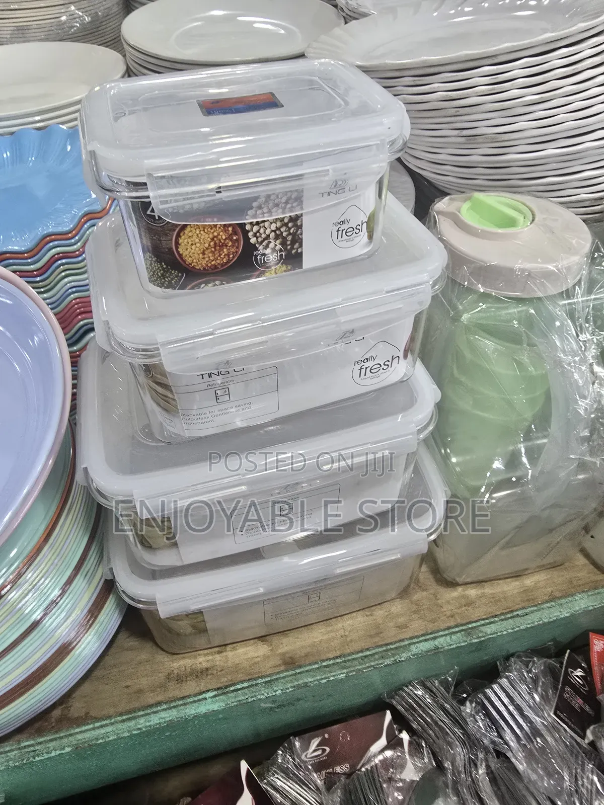Sealed Storage Food Containers 4pcs