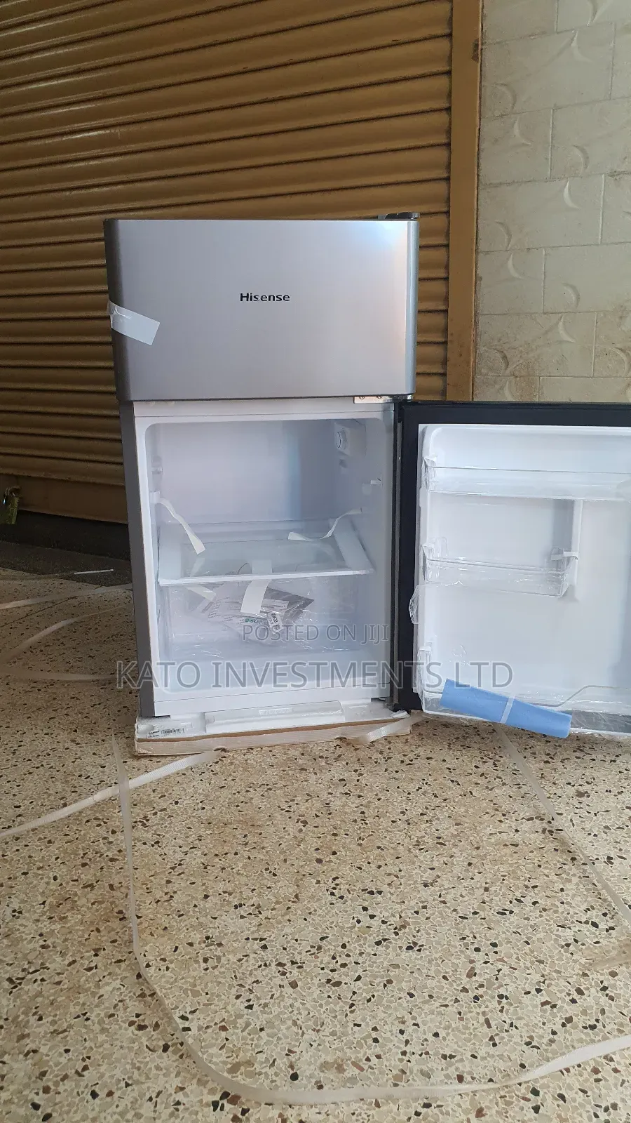 Hisense 120litrs Double Door Fridge