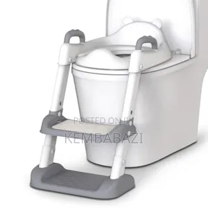 Kids Potty Training Toilet Seat With A Step Stool Ladder.