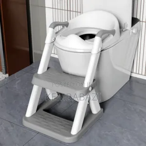 Kids Potty Training Toilet Seat With A Step Stool Ladder.