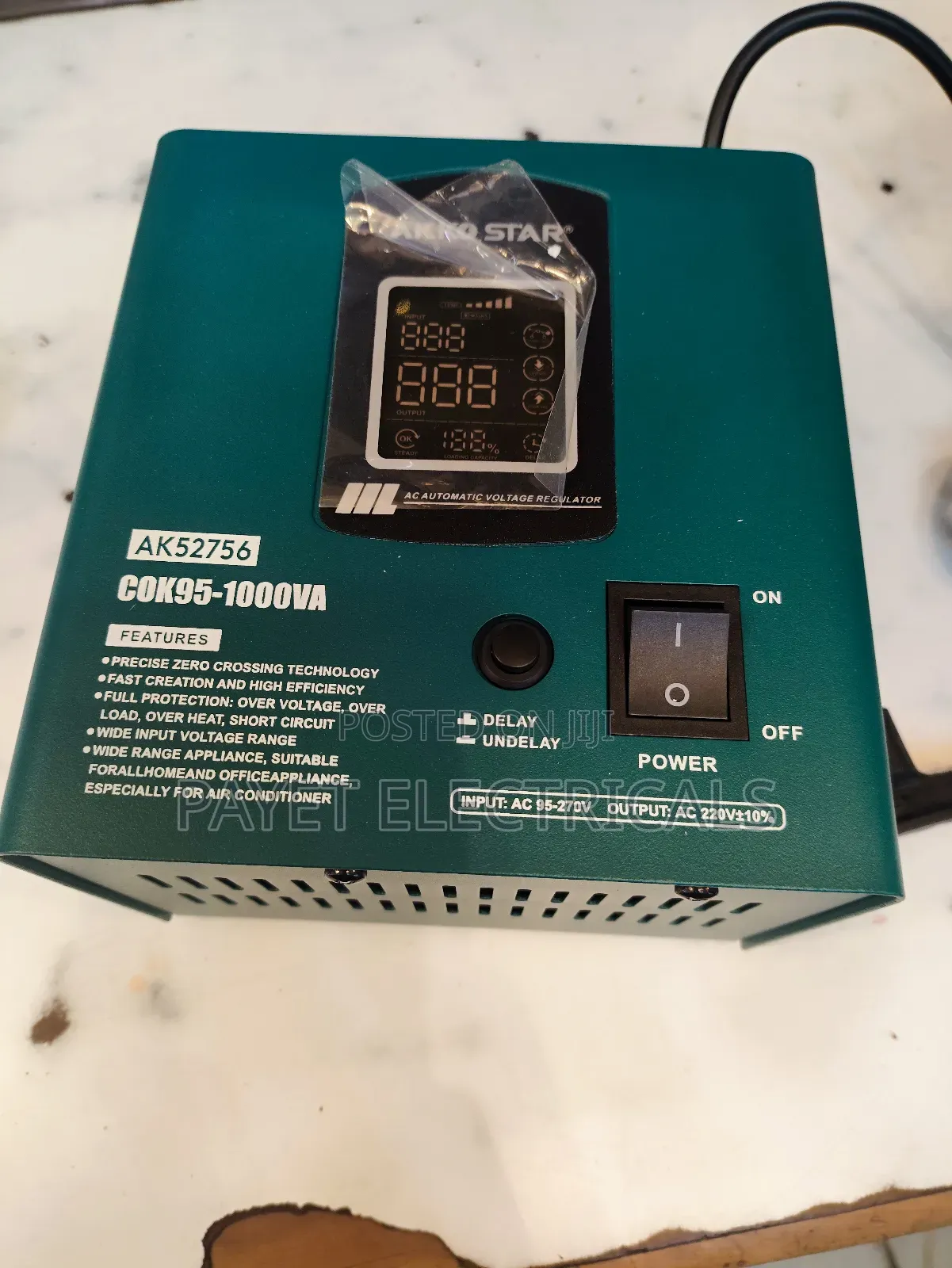 1000va Automatic Voltage Regulator For Ako Star