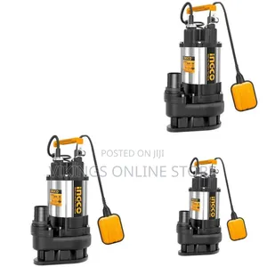 Ingco Spds7508 - Sewage Submersible Pump - Orange