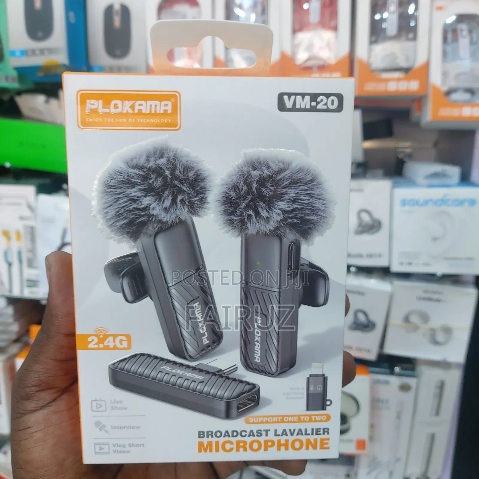 Plokama Wireless Microphone Vm-20