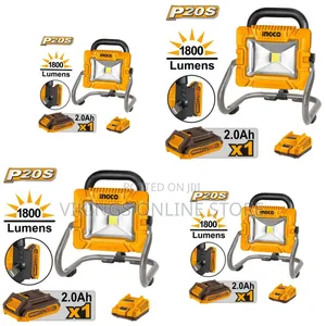 Ingco Cwli20258 - Lithium-Ion Portable Lamp - Orange
