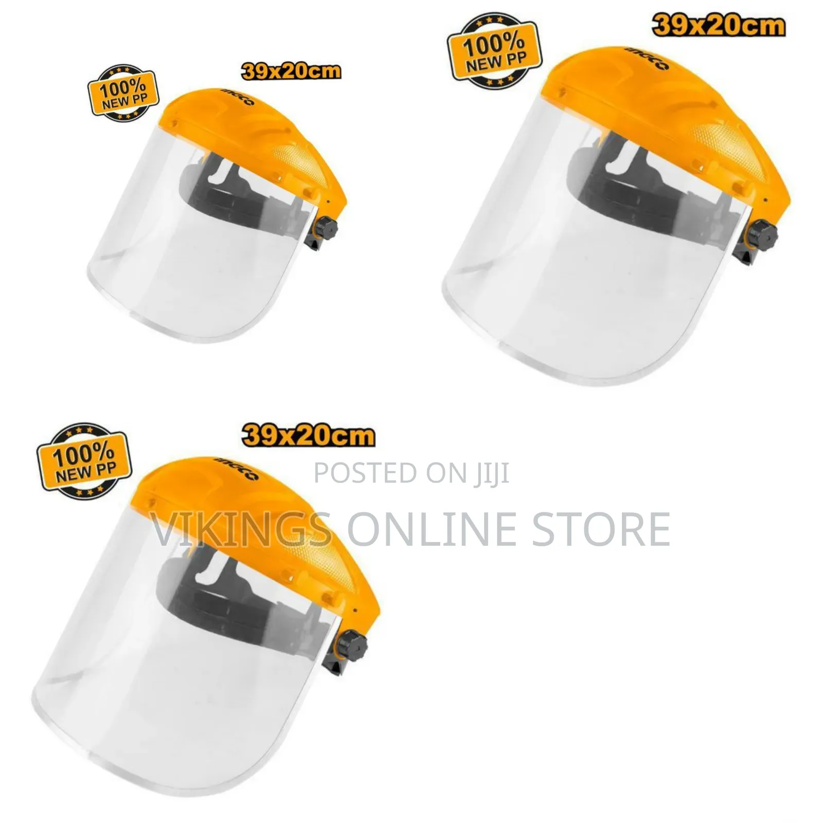 Ingco Hfspc32 - Face Shield - Orange