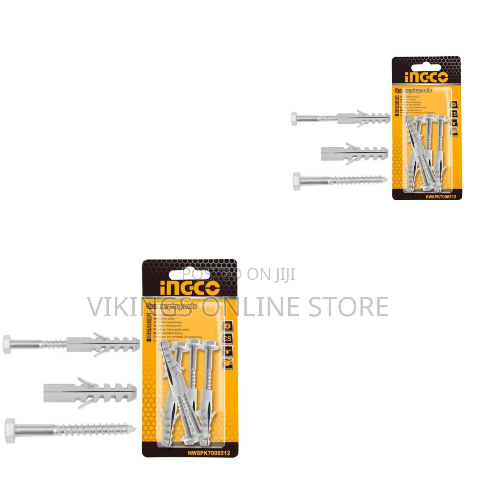 Ingco Hwspk - Screw Plug Sets - Orange