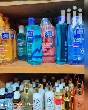 Clear & Smooth + Clean & Clear Cleansers