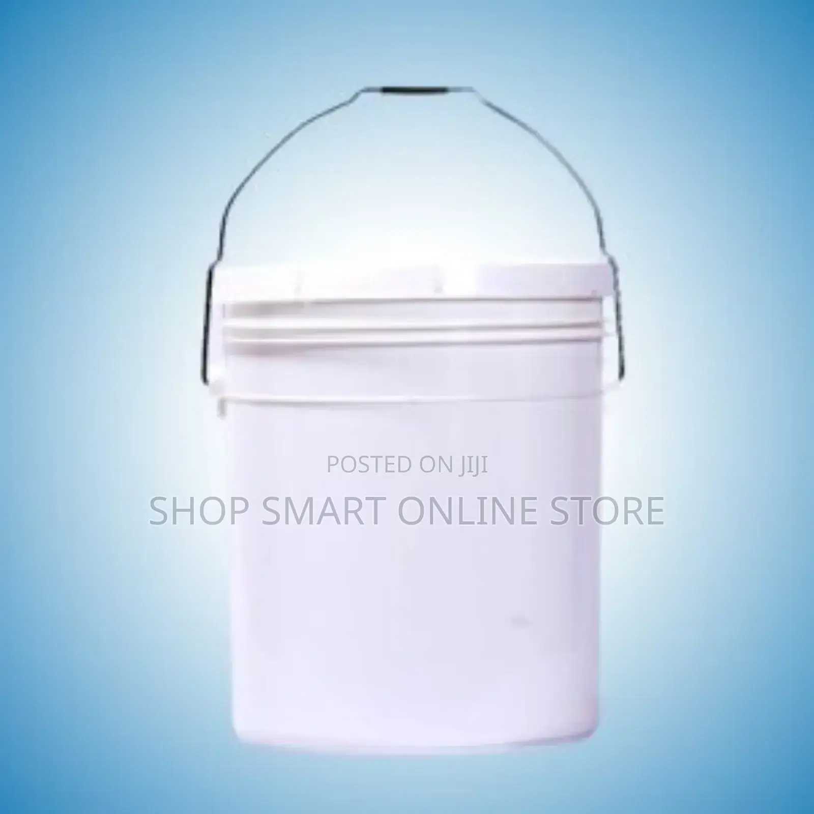 White Plastic Buckets Plastic Buckets 20liters
