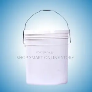 White Plastic Buckets Plastic Buckets 20liters