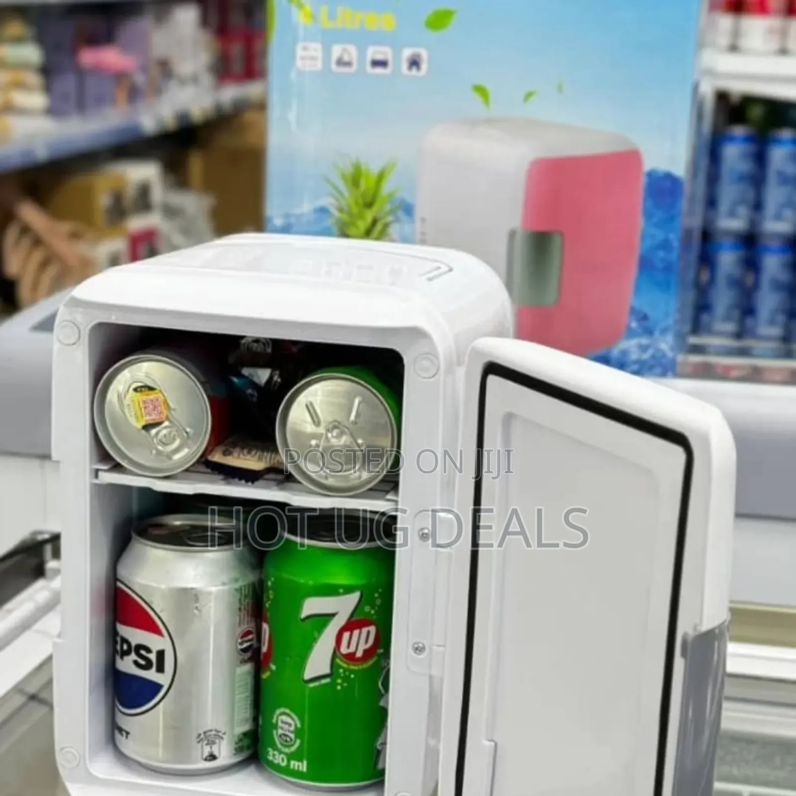 Geepas 10 L Mini Refrigerator- Grf63052| Mini Fridge