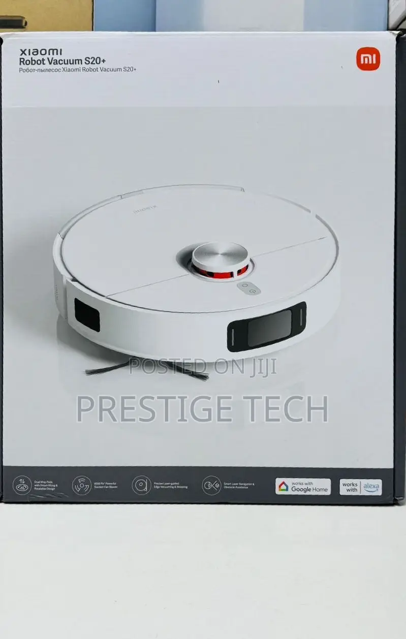 Xiaomi Robot Vacuum S20 Plus, 360 Laser Navigation, 170 Min Run Time