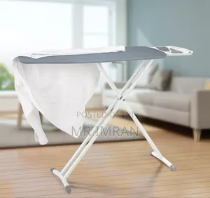 Ironing Board Woth An Integrated Electric Extension Socket