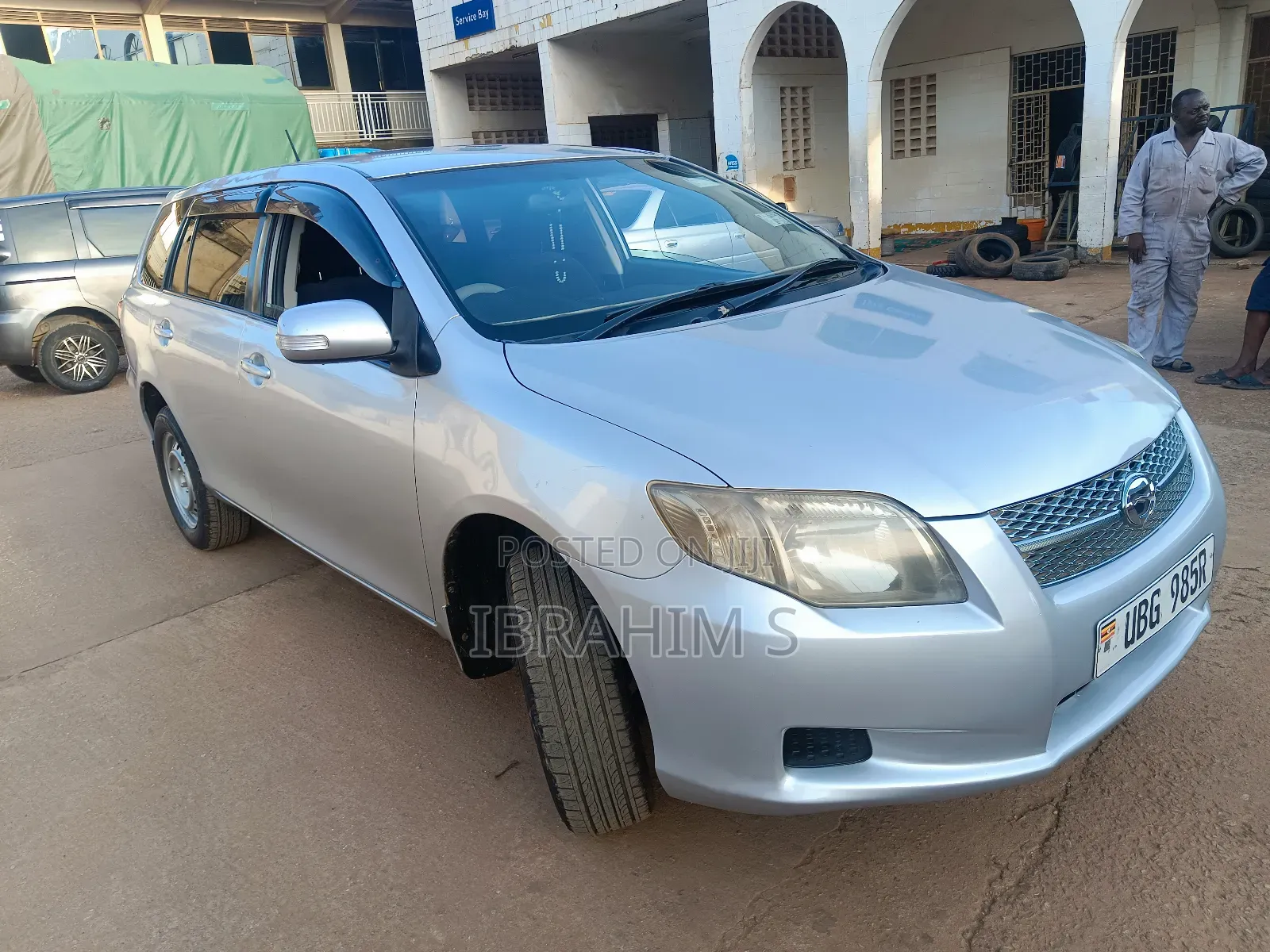 Toyota Corolla Fielder 2015 Silver