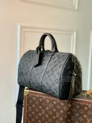 Monogram Shadow Leather Duffle Bag