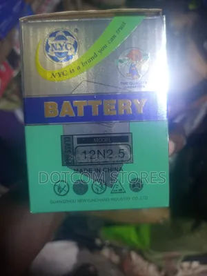 Nyc Brand Motorcycle Battery (Model 12n2.5)