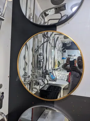 Salon Gold Mirror Without Light 1222