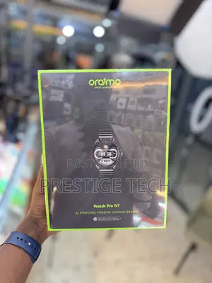 Oraimo Watch Pro Nt 1.43" Amoled Ai Powered Smart Watch Carbon Fibre