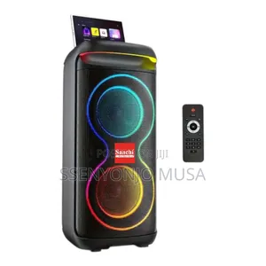 Saachi Portable Speaker System With Bluetooth, Usb, and Mic