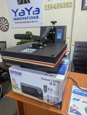 Heat Press Sublimation Printer for T Shirt Printing